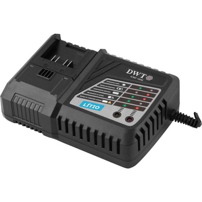 Carregador de bateria 18 V, linha intercambiável, carregamento rápido